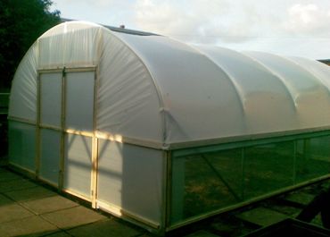 14ft X 65ft 'Tunnel - Clear Thermal 800g Polythene